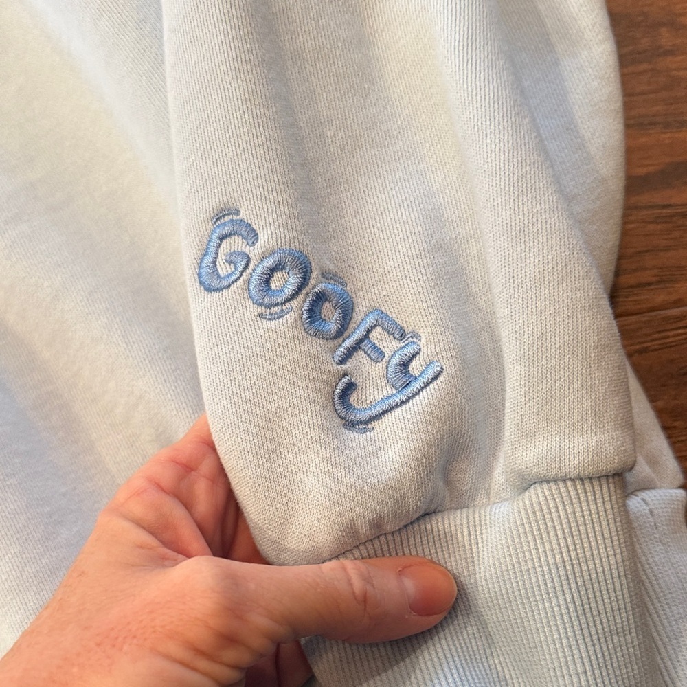 Disney Cakeworthy Slow Sunday Club Light Blue crewneck - Picture 2 of 3